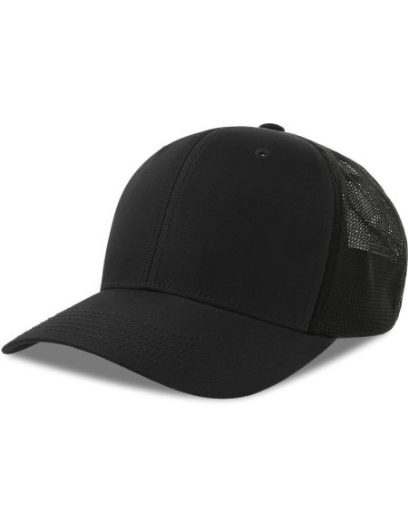 6-panel Trucker Antlantis Nila cap black/black