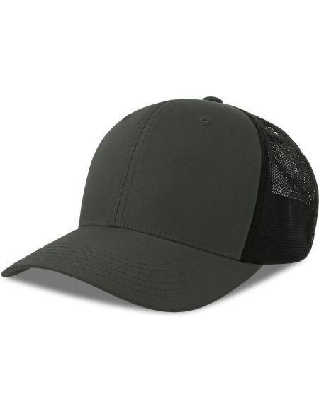 6-panel Trucker Antlantis Nila cap black/black