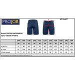 Arbeitsshorts Projob 2528 Shorts (42-60) schwarz