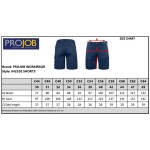Arbeitsshorts Projob 2528 Shorts (42-60) schwarz