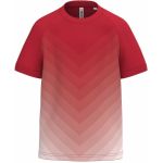 Tričko dětské sportovní s barevným gradientem Kariban ProAct PA4048 sporty red