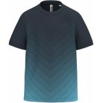 Kinder-Sport-T-Shirt mit Farbverlauf, Kariban ProAct PA4048, schwarz