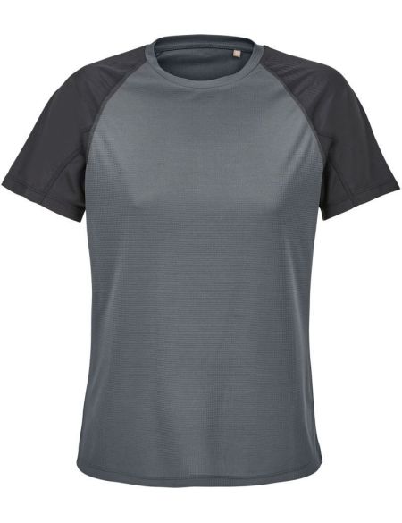 Women's raglan sports T-shirt Sols Women Vortex white