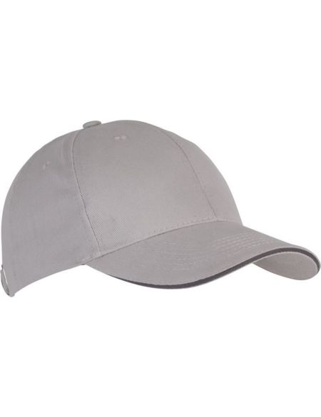 6 panel sandwich cap Orlando K-up KP011 white