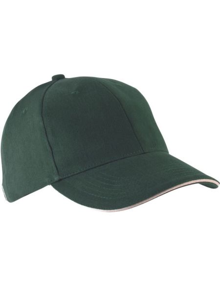 Orlando K-up KP011 weiße 6-Panel-Sandwich-Cap