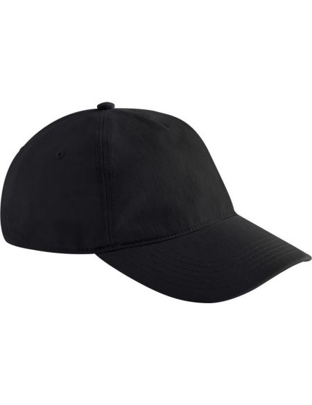Leisure Beechfield B66 5-Panel-Cap, schwarz