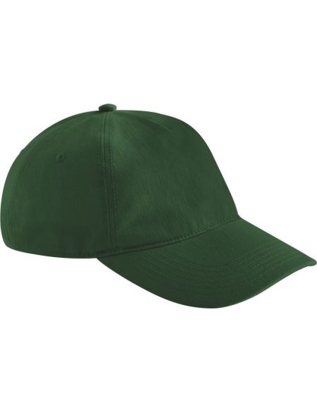 Leisure Beechfield B66 5-Panel-Cap, schwarz
