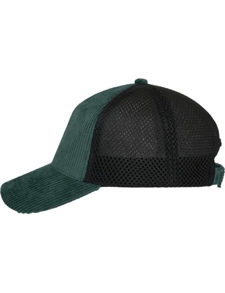 6-Panel-Truckerkappe Daiber MB6254 schwarz