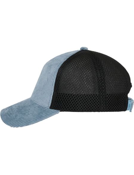 6-Panel-Truckerkappe Daiber MB6254 schwarz