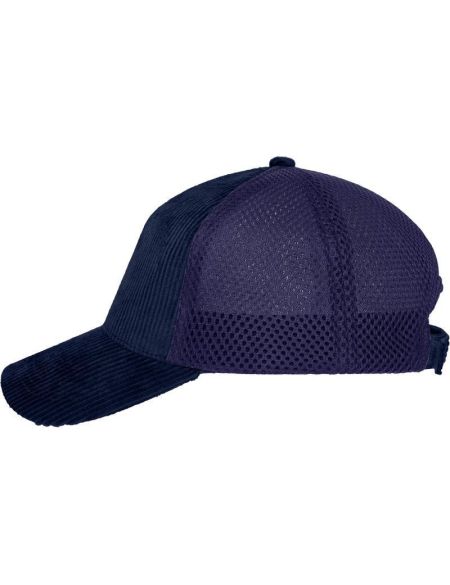 Kšiltovka 6 panelová Trucker Daiber MB6254 black