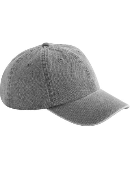 Kšiltovka 6 panelová denim