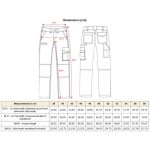 Kalhoty pracovní s multi-kapsami WK WK795(38-54) black