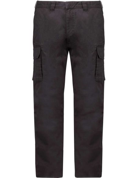 Men's work trousers with pockets Kariban KA744 black