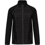 Hybrid work jacket Day-to-Day WK WK6147 black/silver