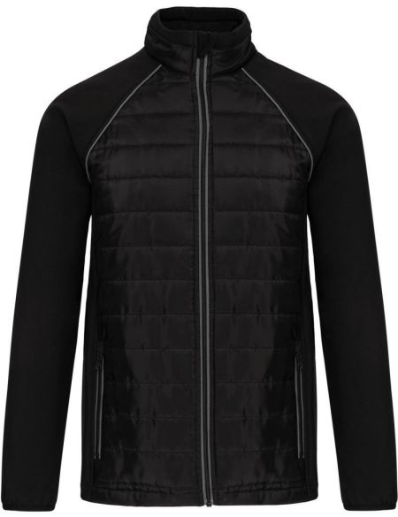 Hybrid work jacket Day-to-Day WK WK6147 black/silver