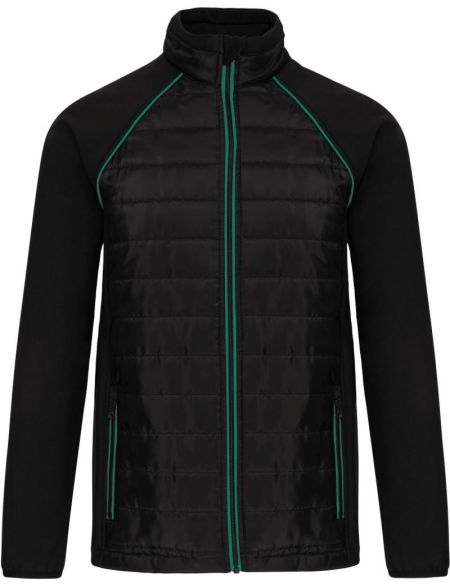 Hybrid work jacket Day-to-Day WK WK6147 black/silver