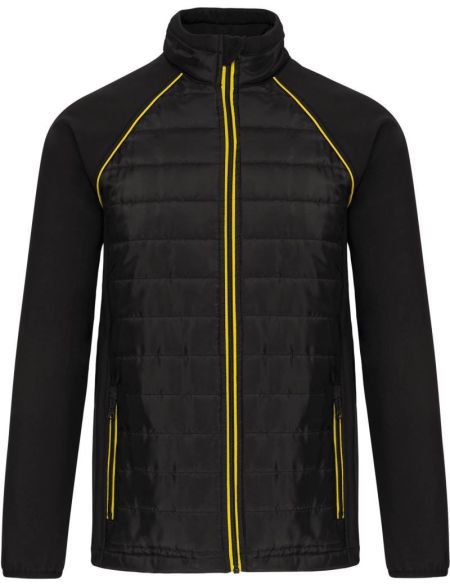 Hybrid work jacket Day-to-Day WK WK6147 black/silver
