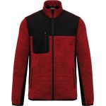 Herren-Strickfleece-Arbeitsjacke WK WK9108 schwarz