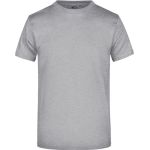 Tričko z těžké bavlny Daiber JN02 grey heather