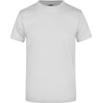 Schweres Baumwoll-T-Shirt Daiber JN02 weiß