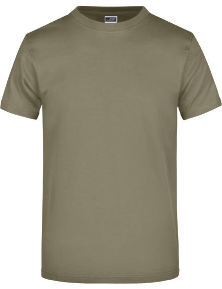 Schweres Baumwoll-T-Shirt Daiber JN02 weiß