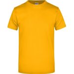 Tričko z těžké bavlny Daiber JN02 gold yellow