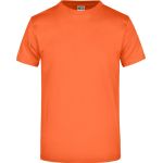 Tričko z těžké bavlny Daiber JN02 dark orange