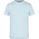 Tričko z těžké bavlny Daiber JN02 light blue