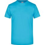 Schweres Baumwoll-T-Shirt Daiber JN02 weiß