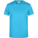 Tričko pánské z těžké bavlny Daiber JN790 turquoise