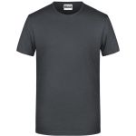 Tričko pánské z bio bavlny Daiber 8008 black heather