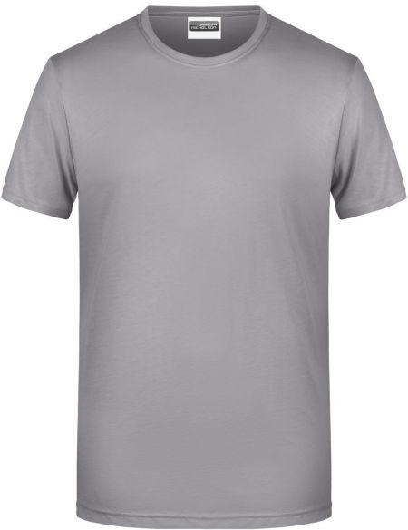 Daiber 8008 weißes Herren-T-Shirt aus Bio-Baumwolle