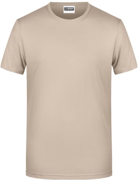 Daiber 8008 weißes Herren-T-Shirt aus Bio-Baumwolle