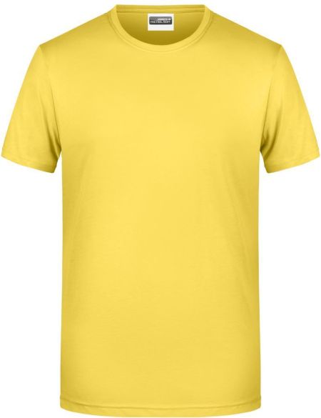 Daiber 8008 weißes Herren-T-Shirt aus Bio-Baumwolle