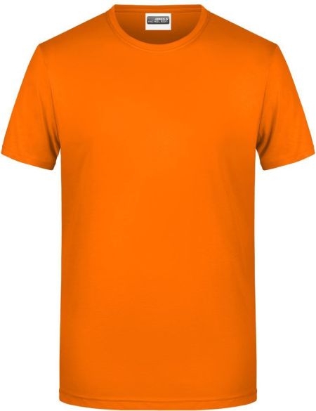 Daiber 8008 weißes Herren-T-Shirt aus Bio-Baumwolle