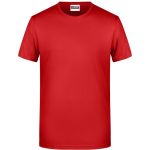 Daiber 8008 weißes Herren-T-Shirt aus Bio-Baumwolle