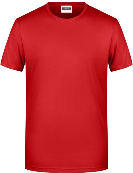 Daiber 8008 weißes Herren-T-Shirt aus Bio-Baumwolle