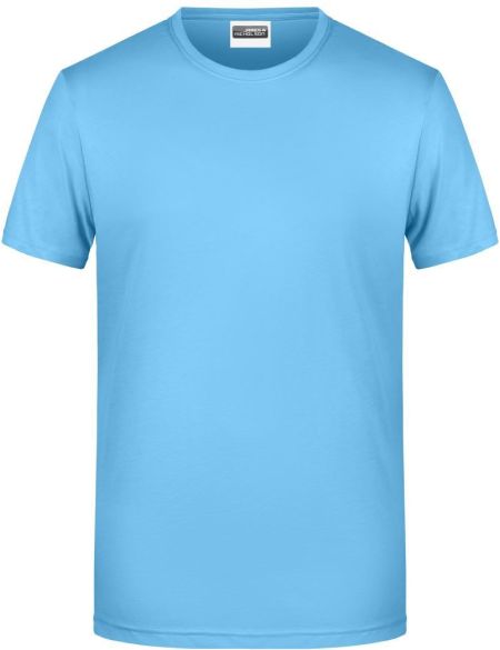 Daiber 8008 weißes Herren-T-Shirt aus Bio-Baumwolle