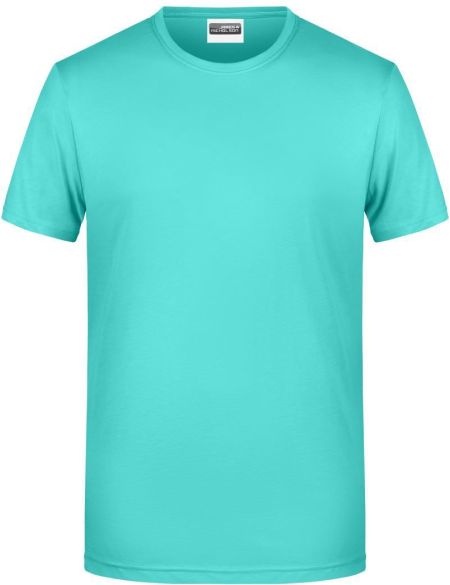 Daiber 8008 weißes Herren-T-Shirt aus Bio-Baumwolle