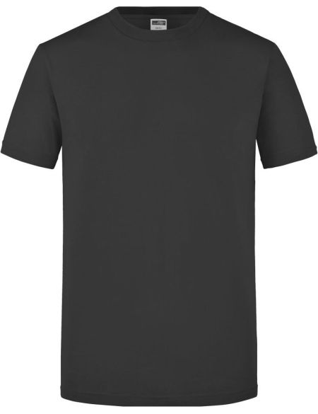 Men's fitted T-shirt Daiber JN911 white