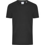 Tričko pánské bio s jemným žebrováním Daiber 8040 black
