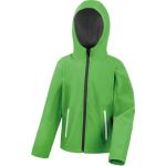 Bunda dětská 3-vrstvá sofsthellová Result R224JY vivid green/black