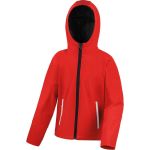 Children's 3-layer softshell jacket Result R224JY black/grey