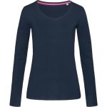Tričko dámské s dlouhým rukávem Stedman Stretch-T Long Sleeve marina blue