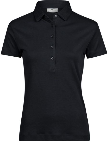 Damen-Poloshirt aus Pima-Baumwolle, Tee Jays TJ1441, weiß
