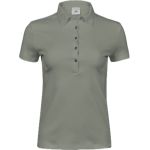Damen-Poloshirt aus Pima-Baumwolle, Tee Jays TJ1441, weiß