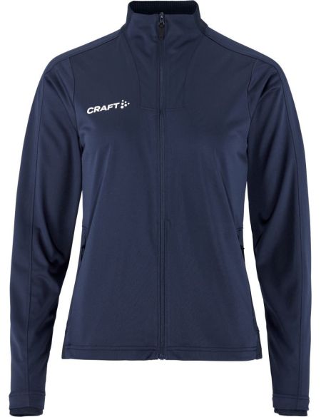 Damen-Trainingsjacke Craft Evolve 2.0 Full Zipp Jacket W schwarz