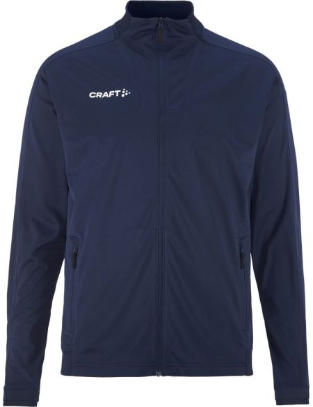 Herren-Trainingsjacke Craft Evolve 2.0 Full Zip Jacket, Größe M, schwarz