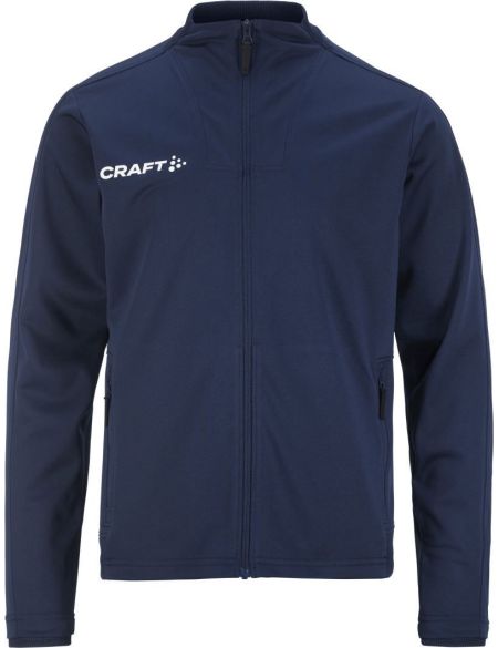 Kinder-Trainingsjacke Craft Evolve 2.0 Full Zip Jacket Jr schwarz