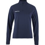 Bunda dámská tréninková s 1/4 zipem Craft Evolve 2.0 Half Zip W navy